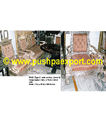Silver Type 6 Sofa Set Lion (Set of 3pc) (Set of One pc 3 Seater & Two Single Chairs)